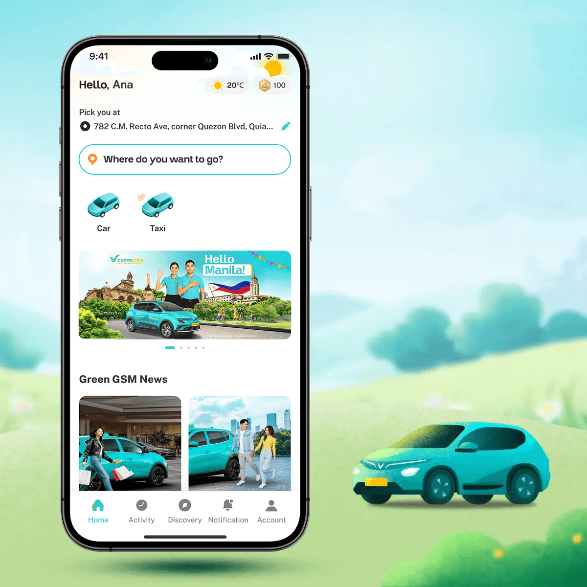 Feature banner